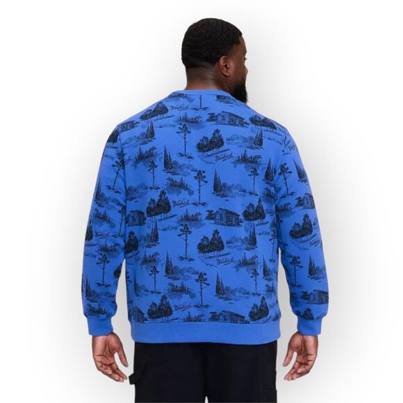 NEW 3XL Woolrich x Target Toile Print Pullover Sweatshirt Outdoor - Picture 5 of 10